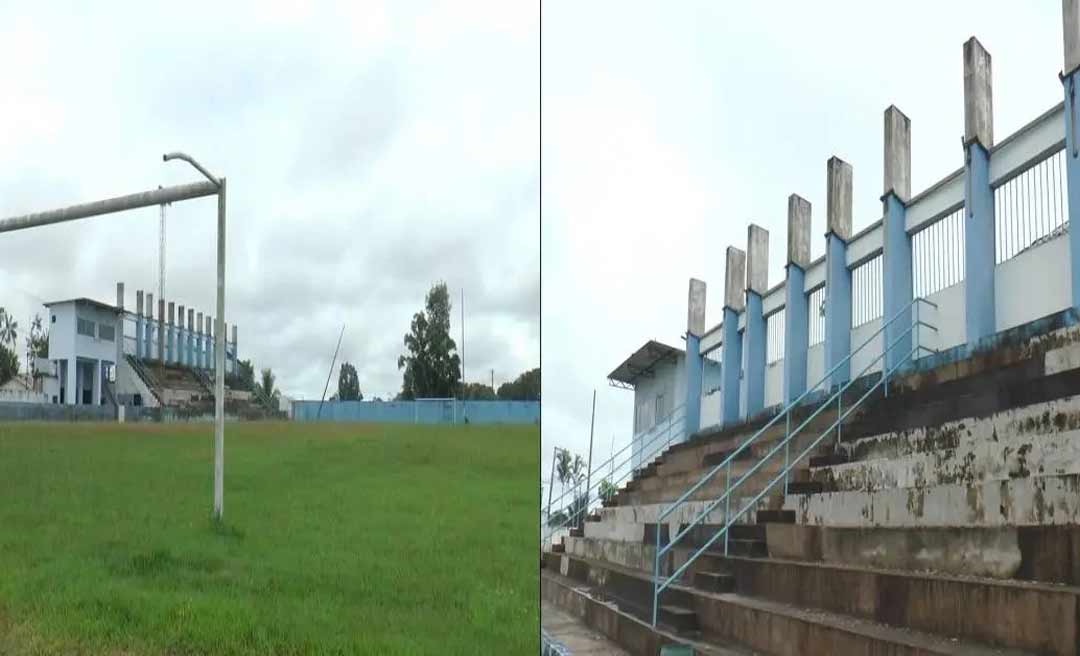 Abandonado, Estádio Cruzeirão não pode receber partidas oficiais ou amistosas
